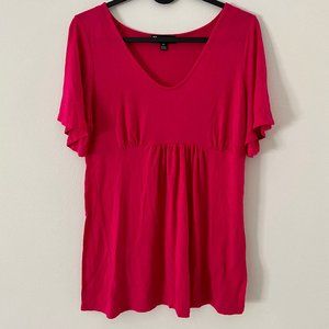 Comfy Valerie Bertinelli Pink Top